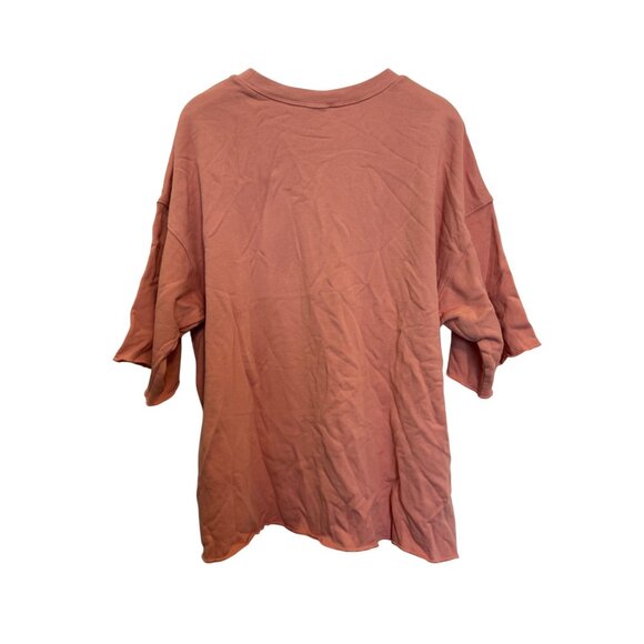 The Simpsons Krusty Brand Womens Oversized Cotton T-Shirt Pink Graphic New Size - Picture 6 of 7